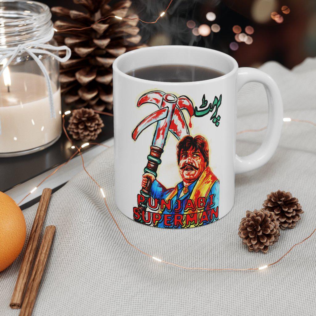 Permit - Punjabi Superman Mug - Image 4