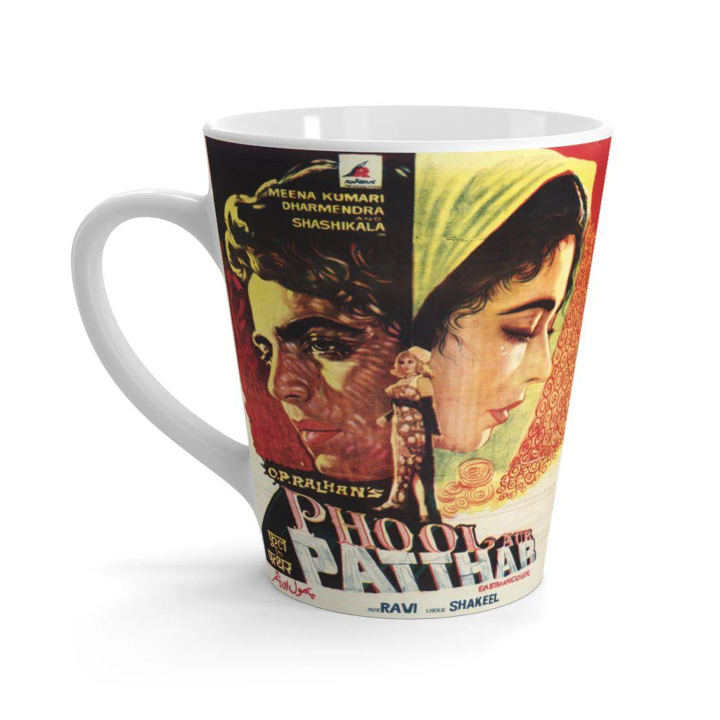 Phool aur Patthar Latte mug - Image 3