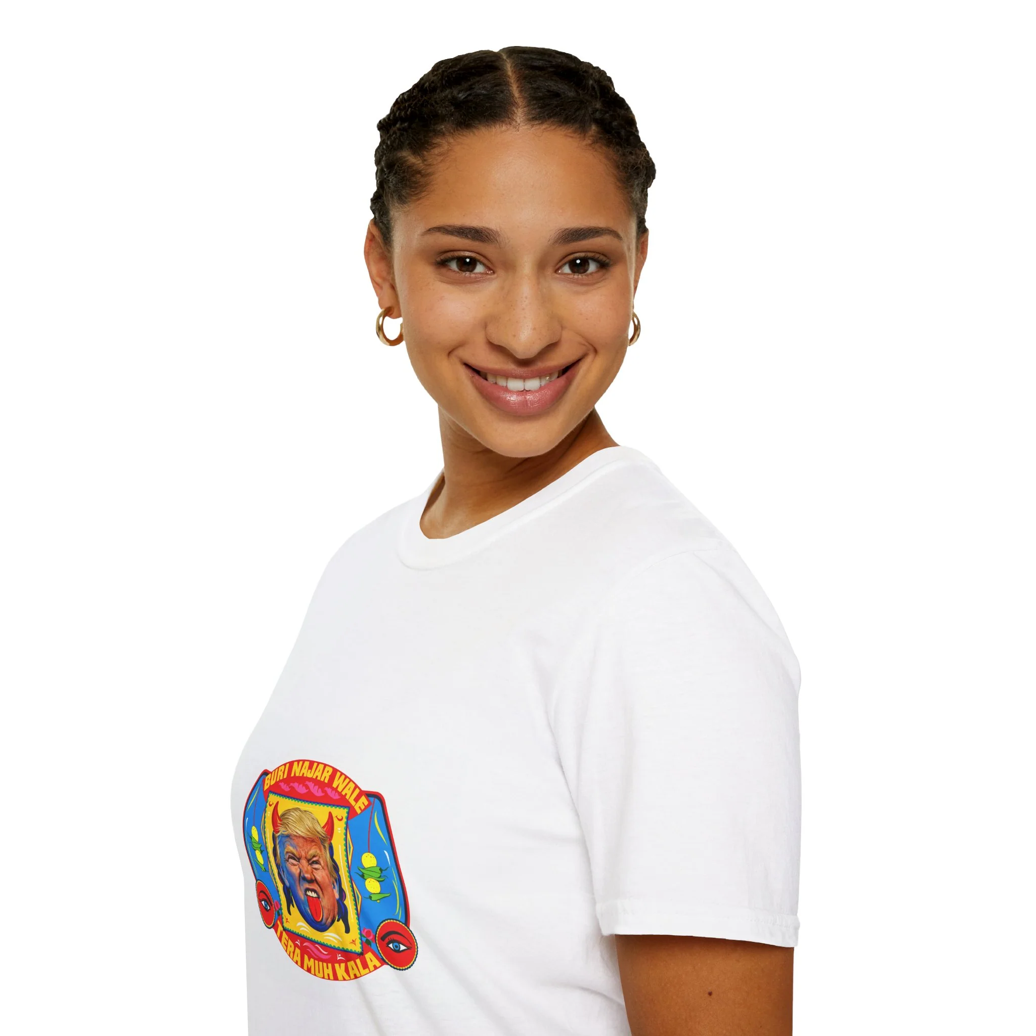 Political Cartoon T-Shirt — Colorful Satirical Donald Trump Design - Image 12