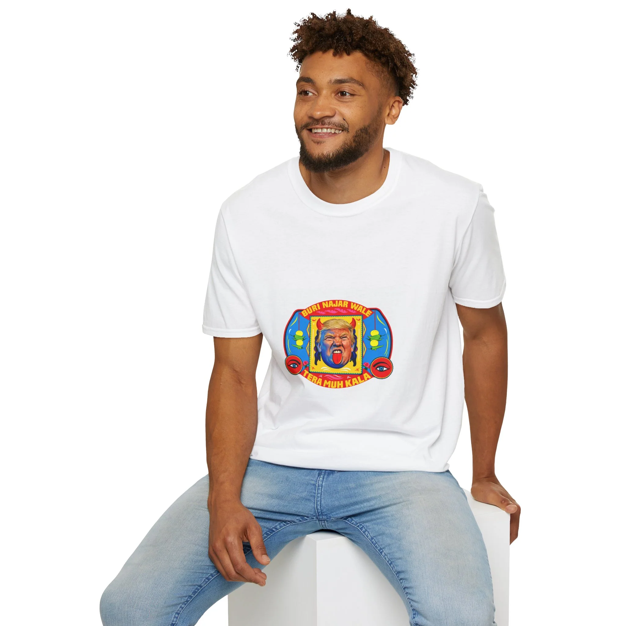 Political Cartoon T-Shirt — Colorful Satirical Donald Trump Design - Image 15