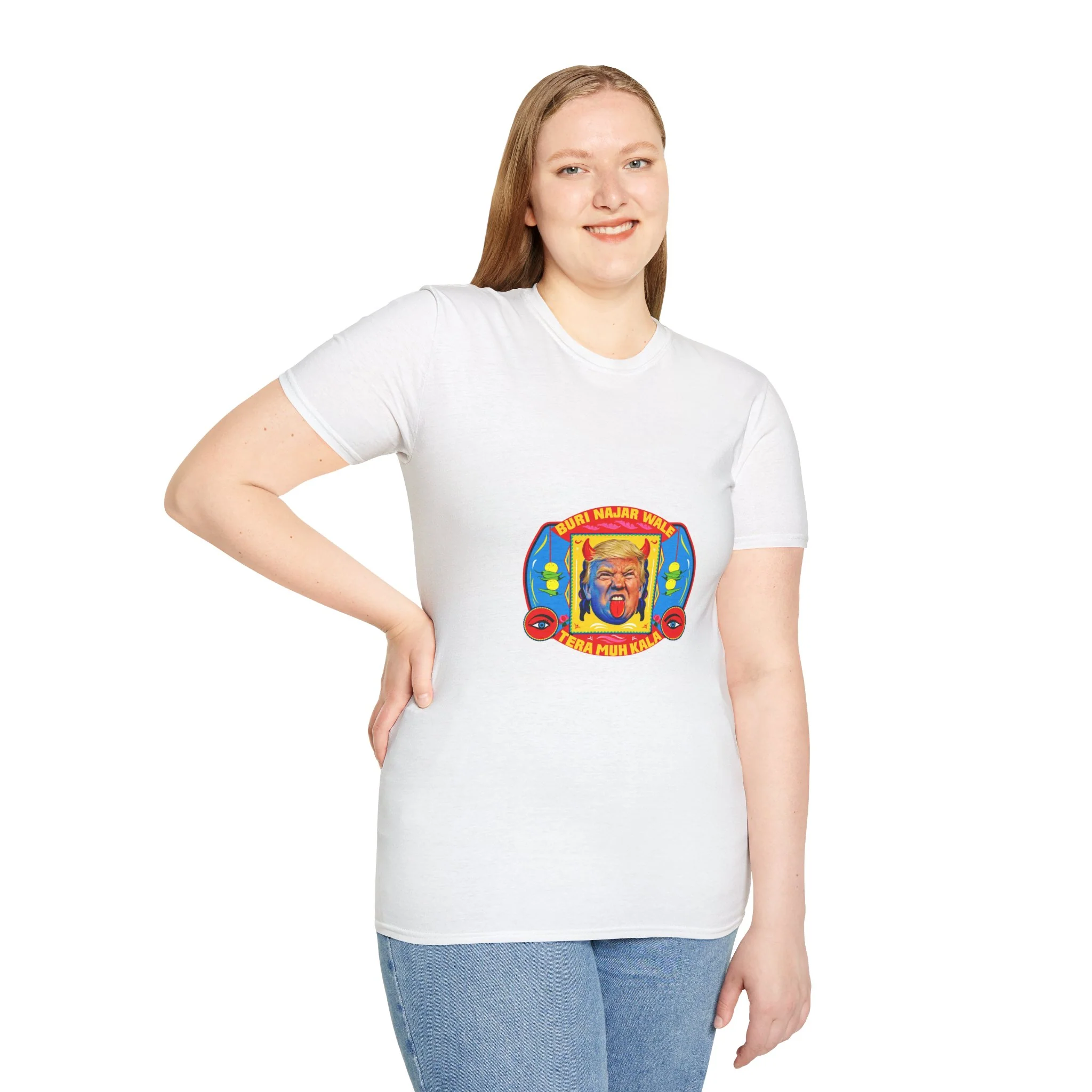 Political Cartoon T-Shirt — Colorful Satirical Donald Trump Design - Image 8