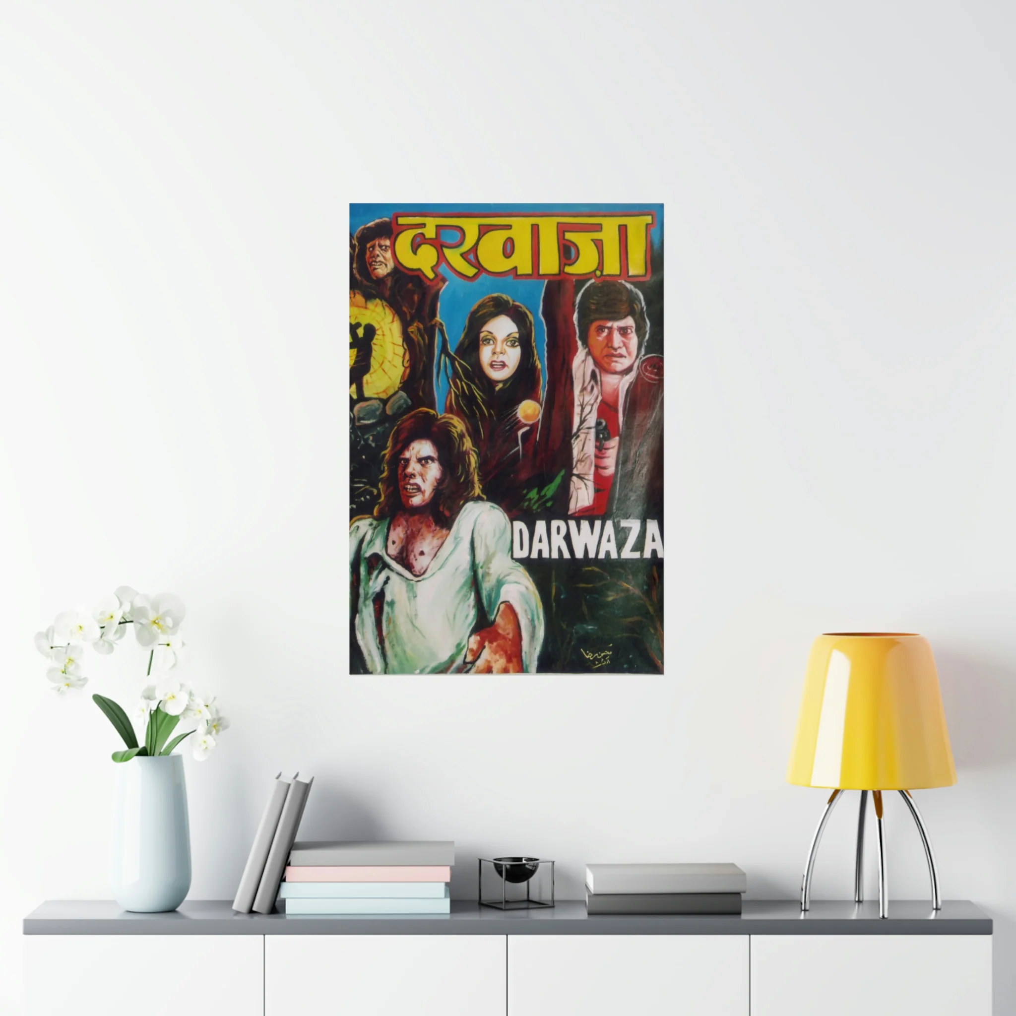 Darwaza Bollywood Horror Movie - Premium Matte Vertical Poster