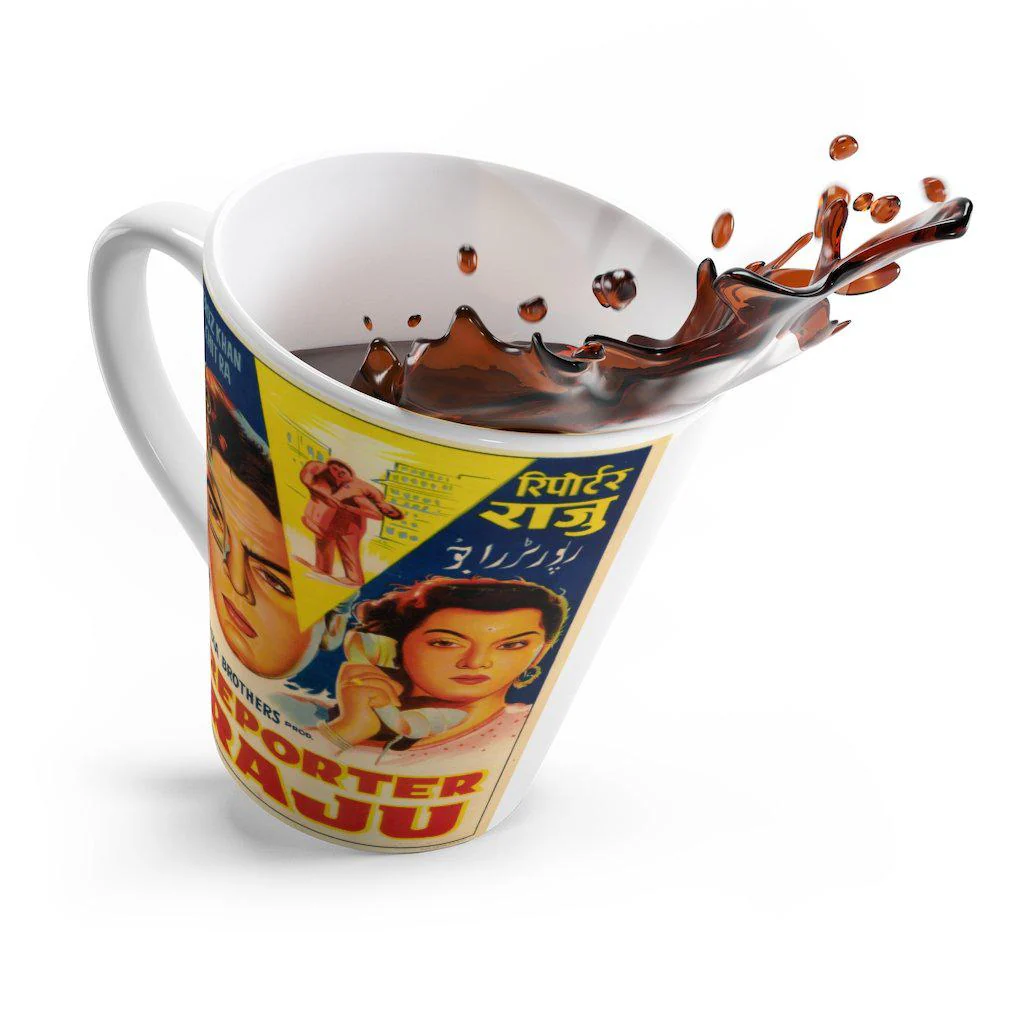 Raju Reporter Latte mug - Image 4