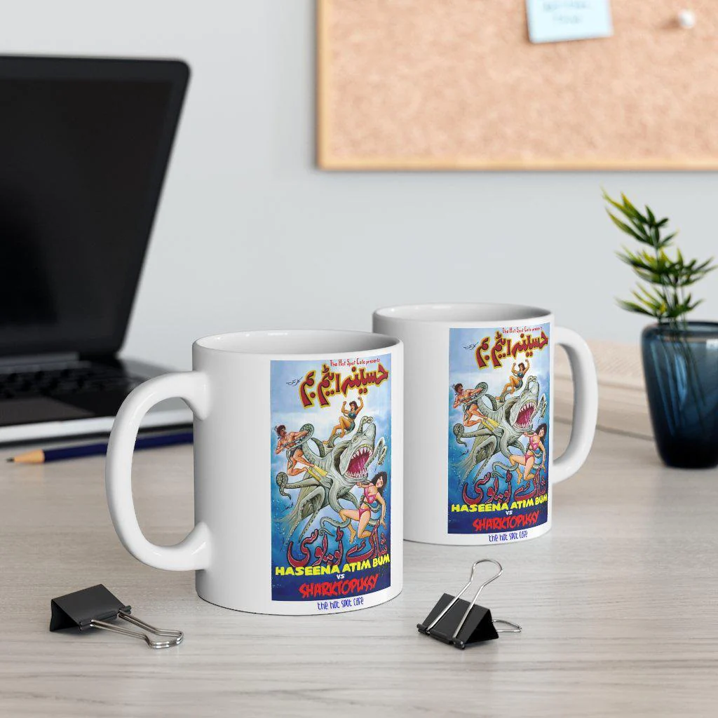 Sharktopussy vs Haseena Mug 11oz - Image 5