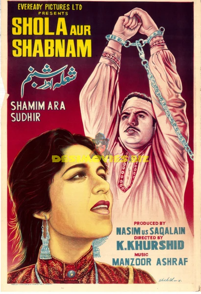 Shola Aur Shabnam (1967) Original Poster
