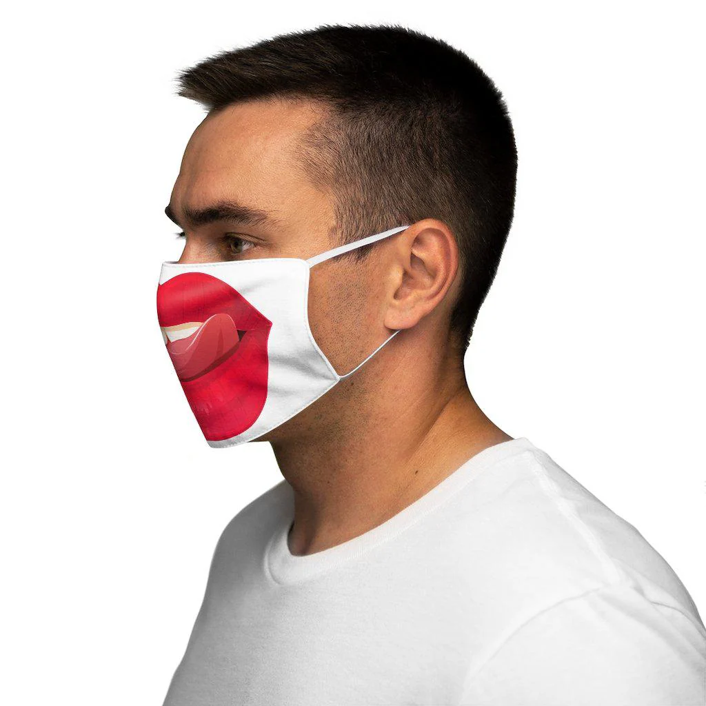 Hot Lips - Snug-Fit Polyester Face Mask - Image 3