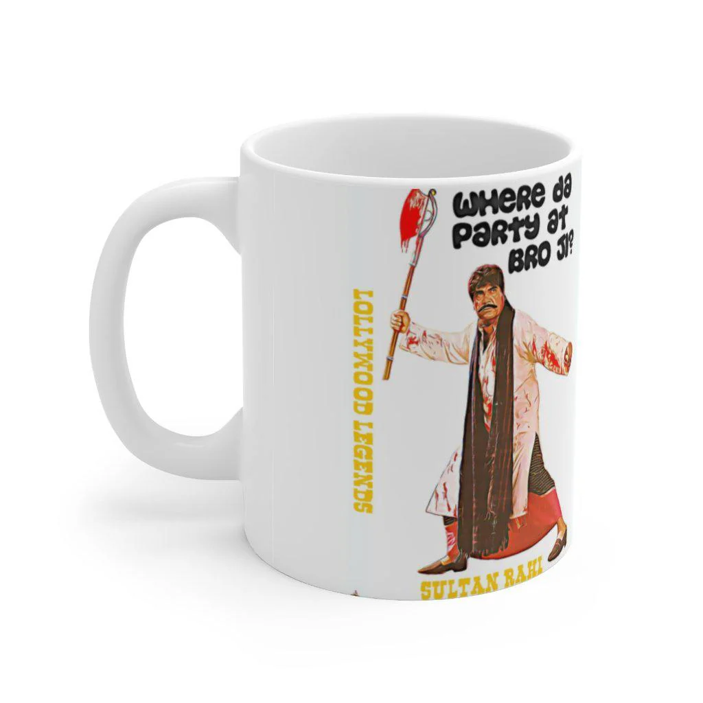 Sultan Rahi - Lollywood Classics - Ceramic Mug 11oz - Image 3