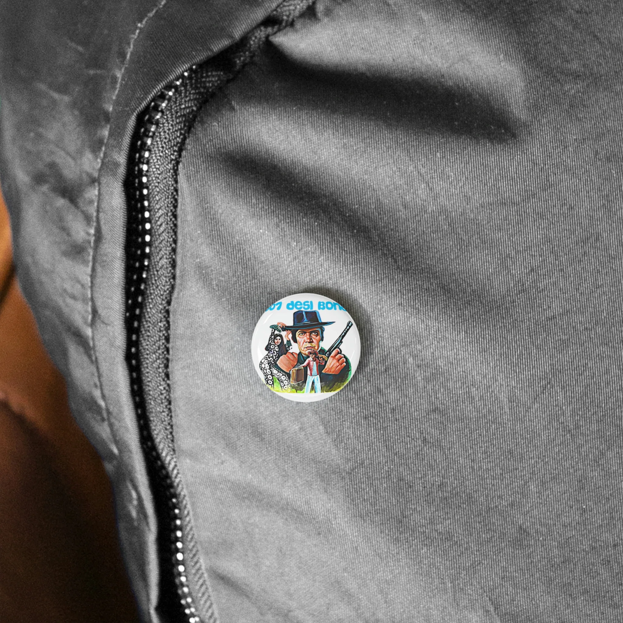 Sultan Rahi - Lollywood - Round Pins - Image 3