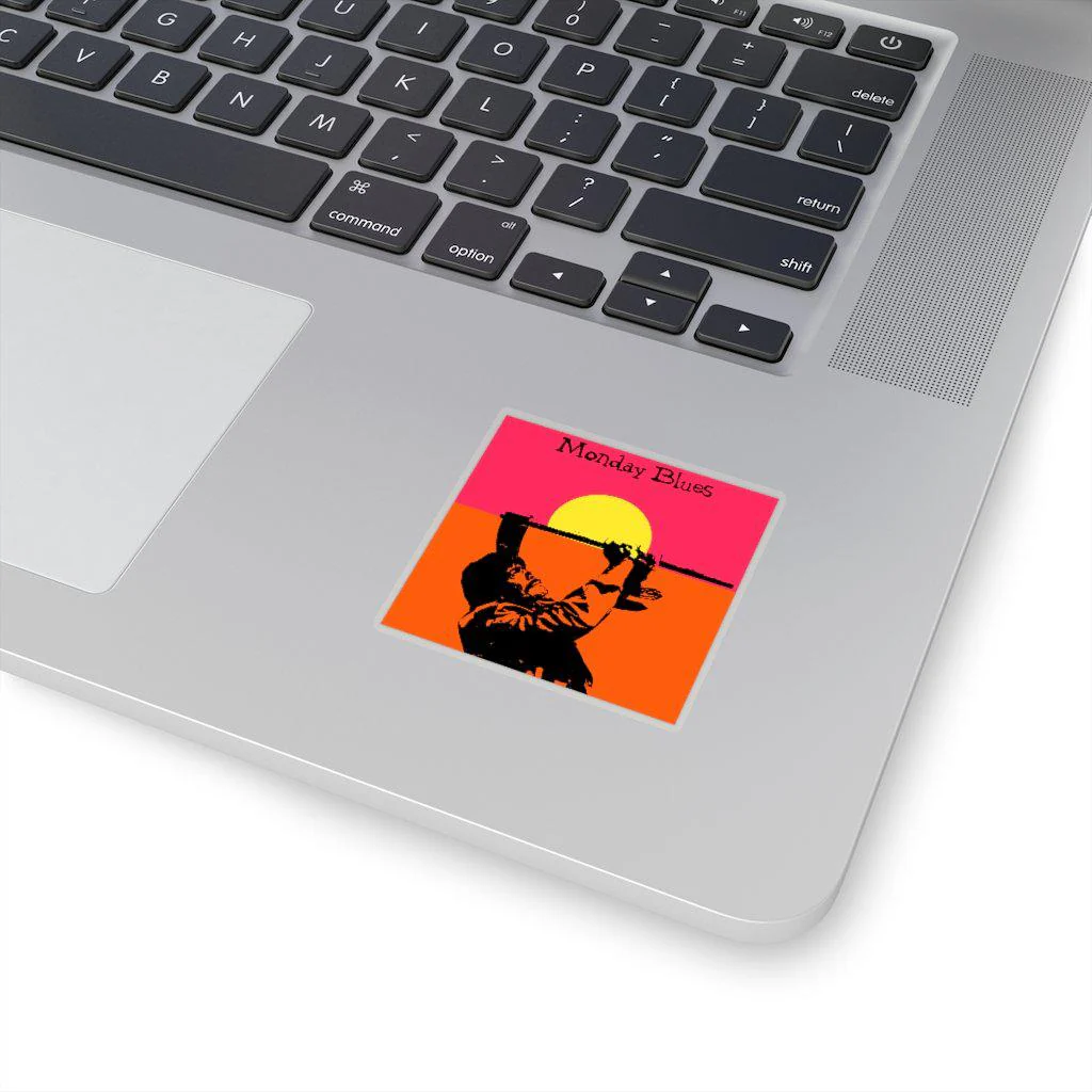 Sultan Rahi - Monday Blues - Kiss-Cut Stickers - Image 2