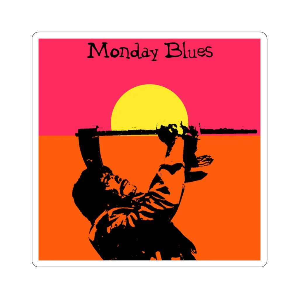 Sultan Rahi - Monday Blues - Kiss-Cut Stickers - Image 3