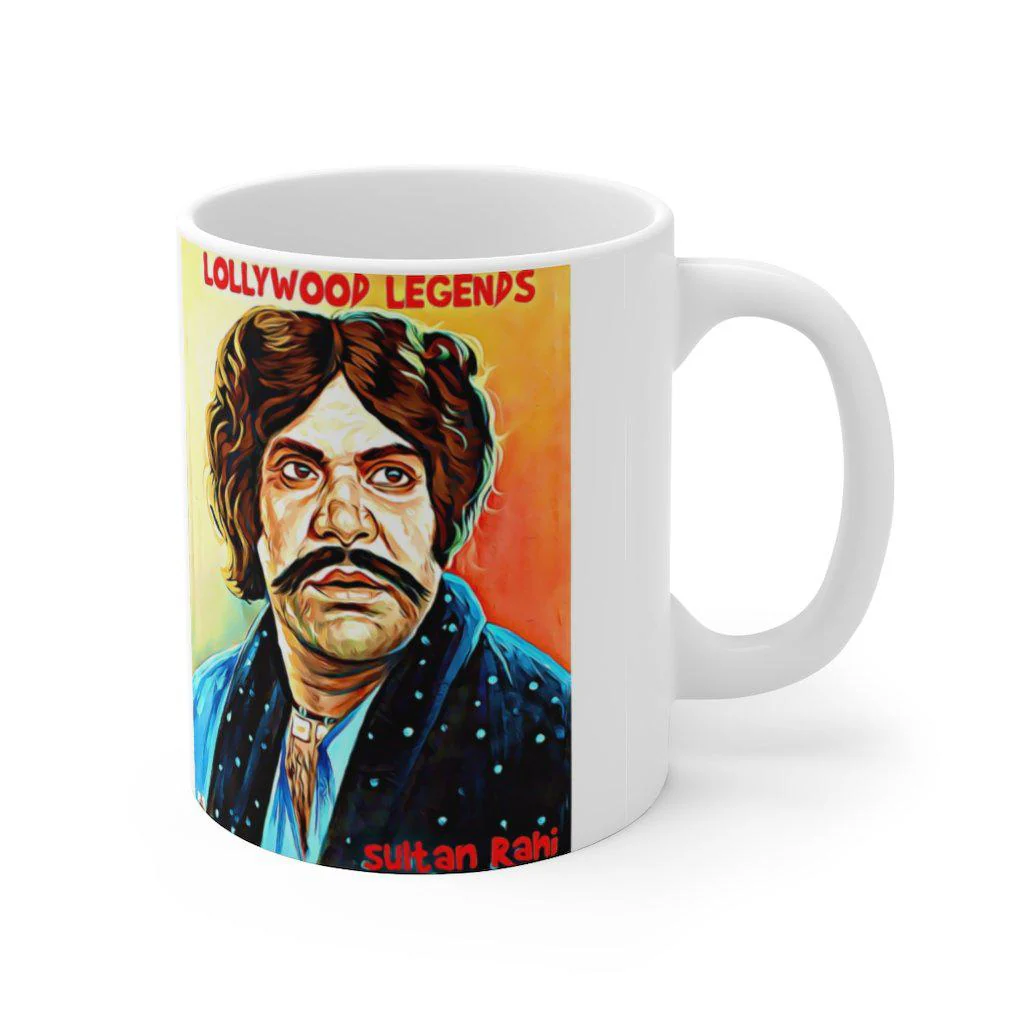 Sultan Rahi - Painted Ceramic Mug 11oz