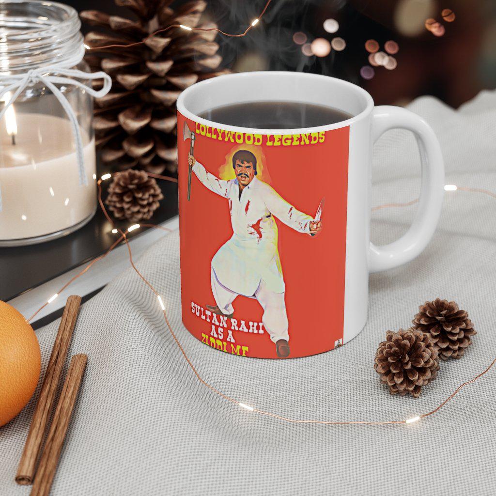 Sultan Rahi - Ziddi MF - Ceramic Mug 11oz - Image 4