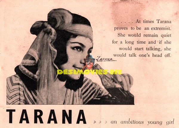 Tarana (1968) Film star