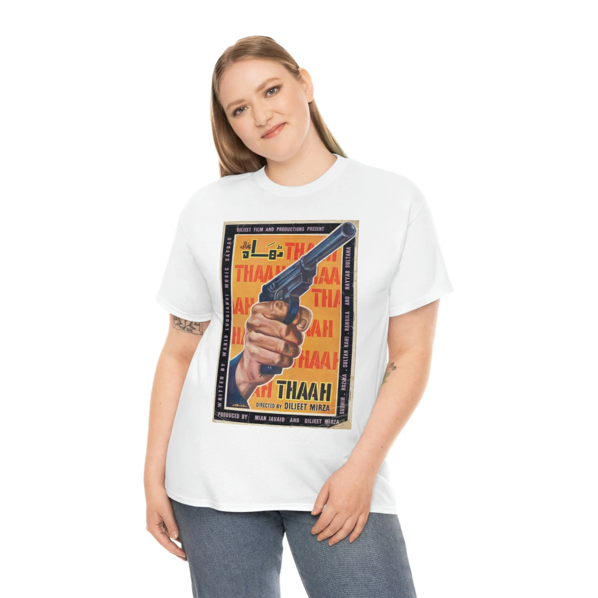 Thaah - Unisex Heavy Cotton Tee - Image 4