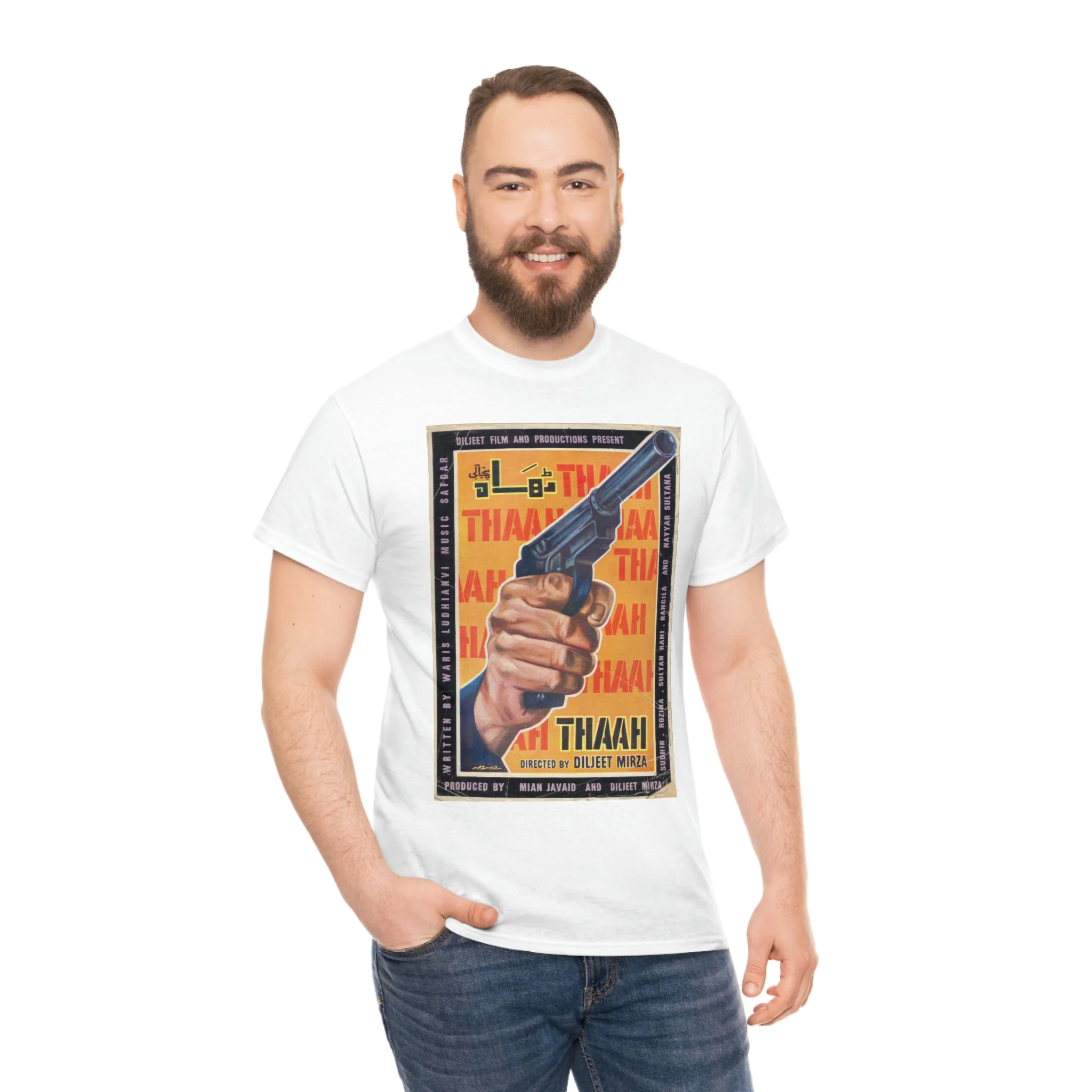 Thaah - Unisex Heavy Cotton Tee - Image 5