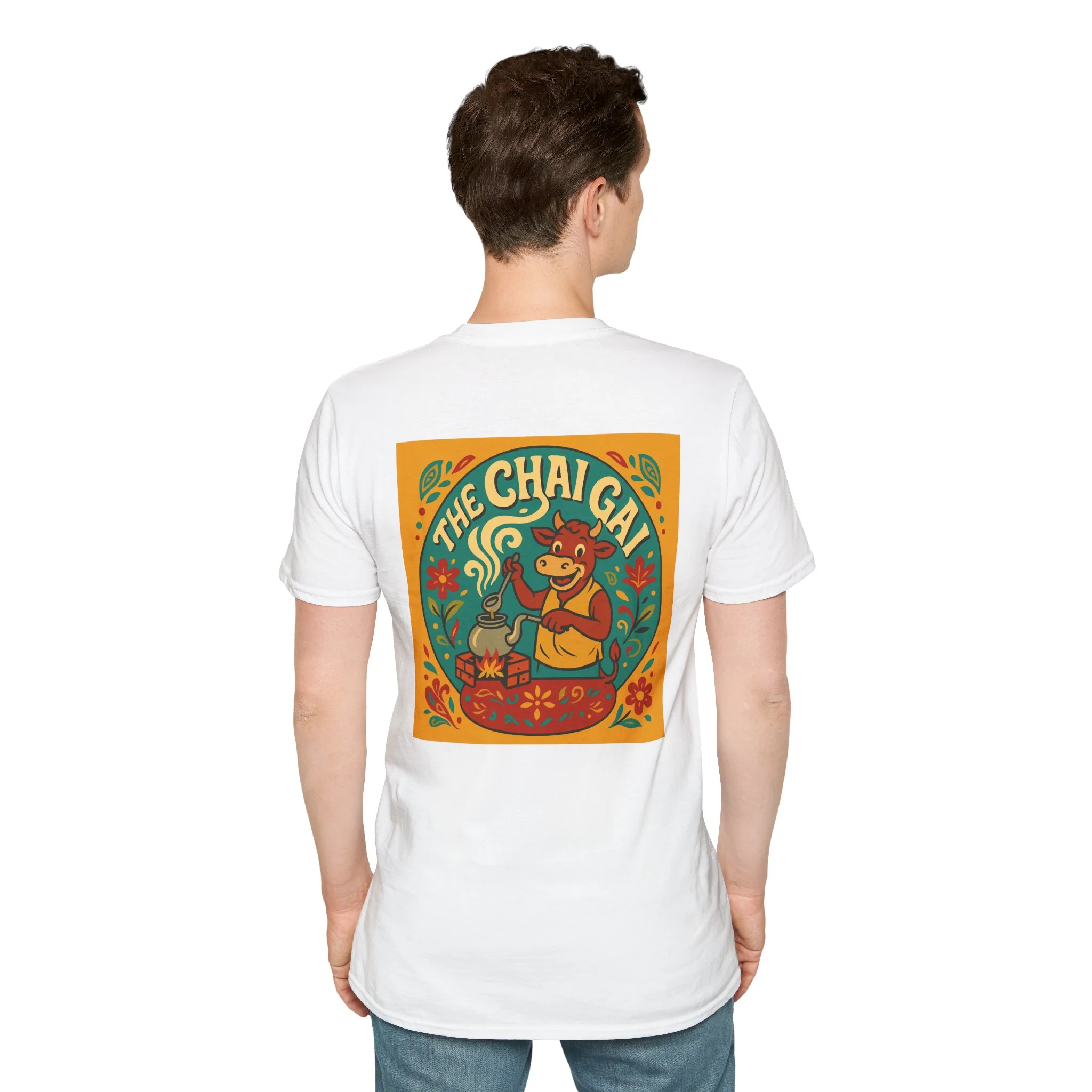 The Chai Gal T-Shirt – Retro Indian Tea Lover Graphic Tee - Image 11