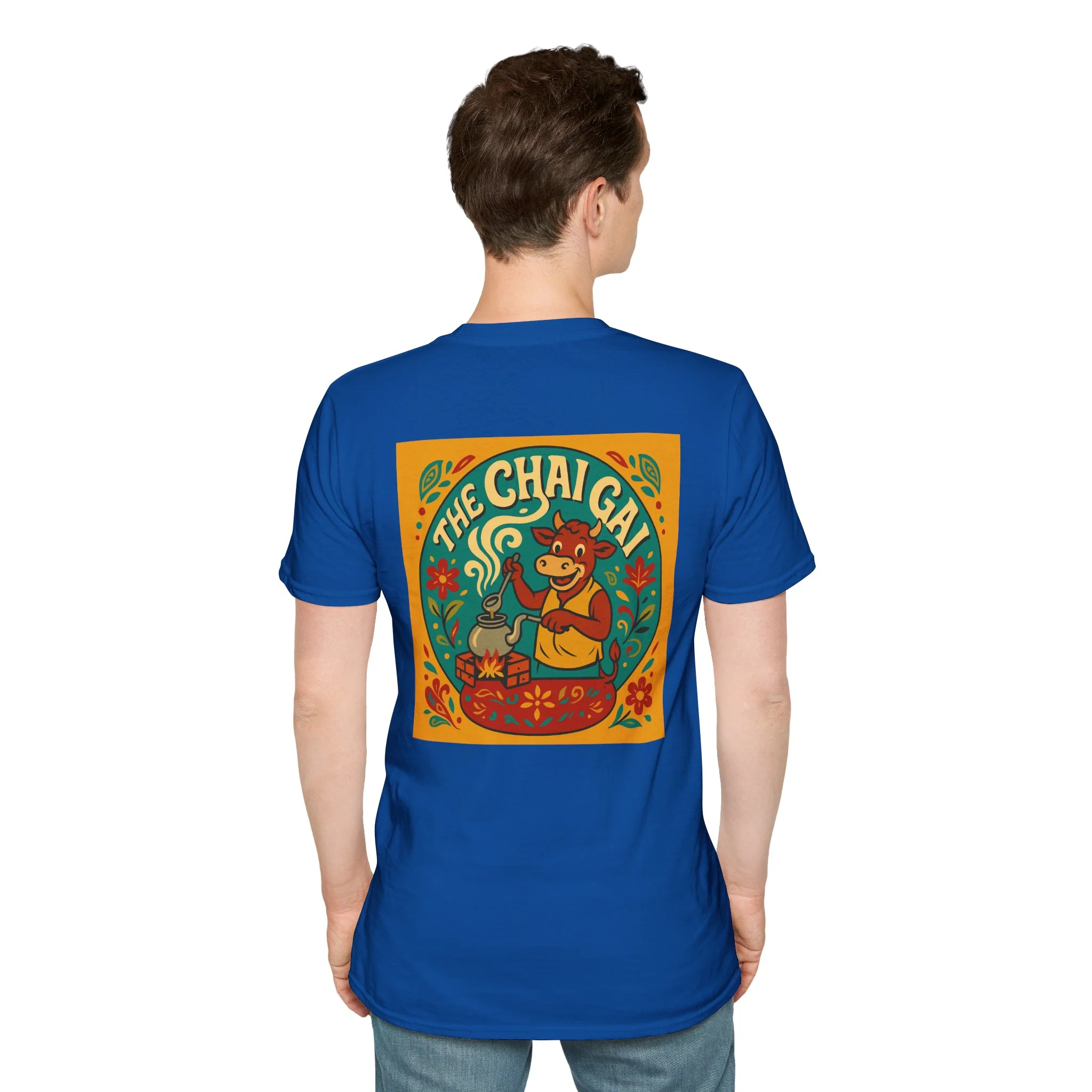 The Chai Gal T-Shirt – Retro Indian Tea Lover Graphic Tee - Image 3