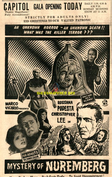 The Mystery of Nuremberg (1973) Advert