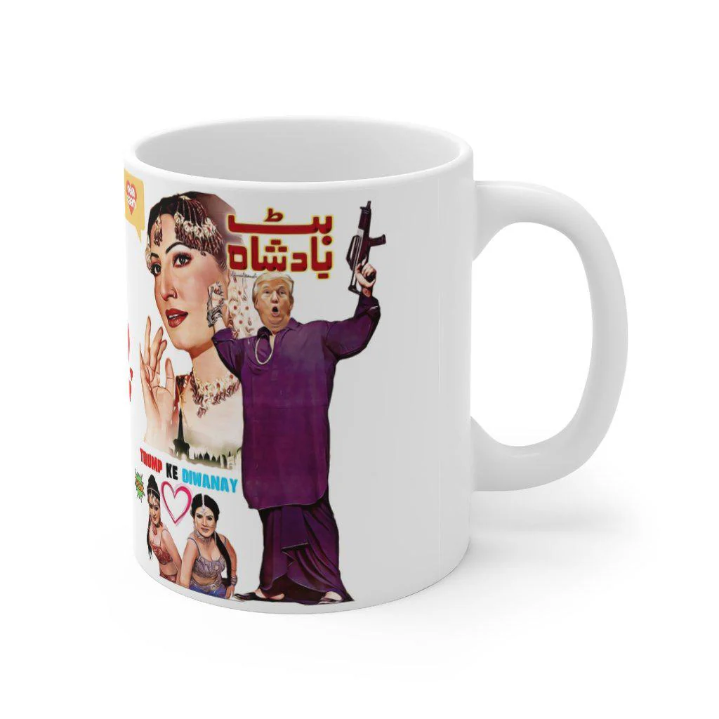 Trump Badshah Mug 11oz - Image 3