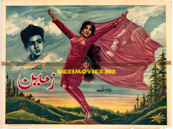 Zameen (1965) Original Poster
