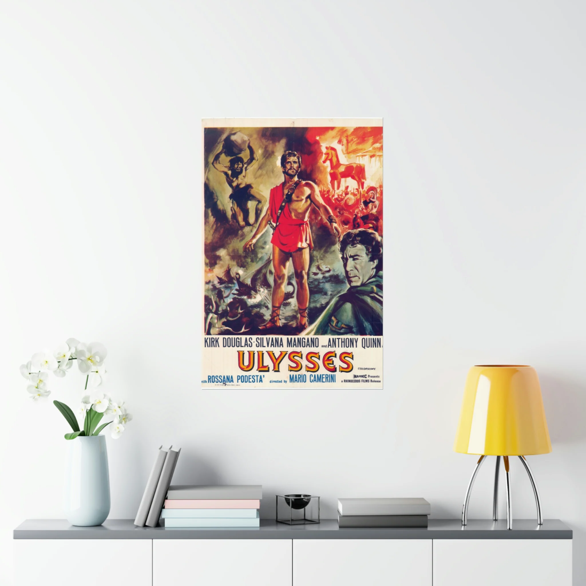 Ulysses (1967) - Pakistani Poster Premium Matte Vertical Posters - Image 8
