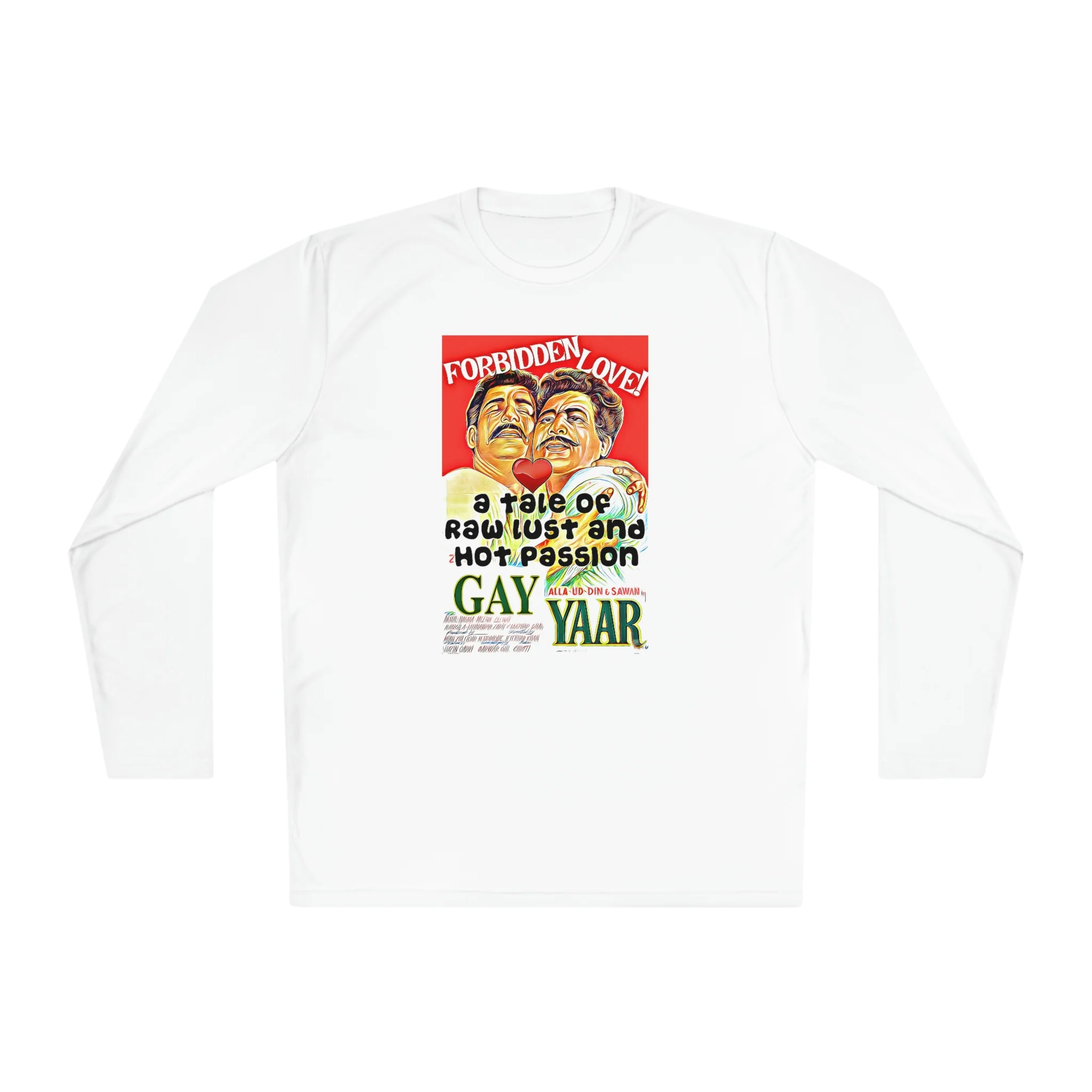 Gay Yaar & Miss Hippy Classic Lollywood - Unisex Lightweight Long Sleeve Tee