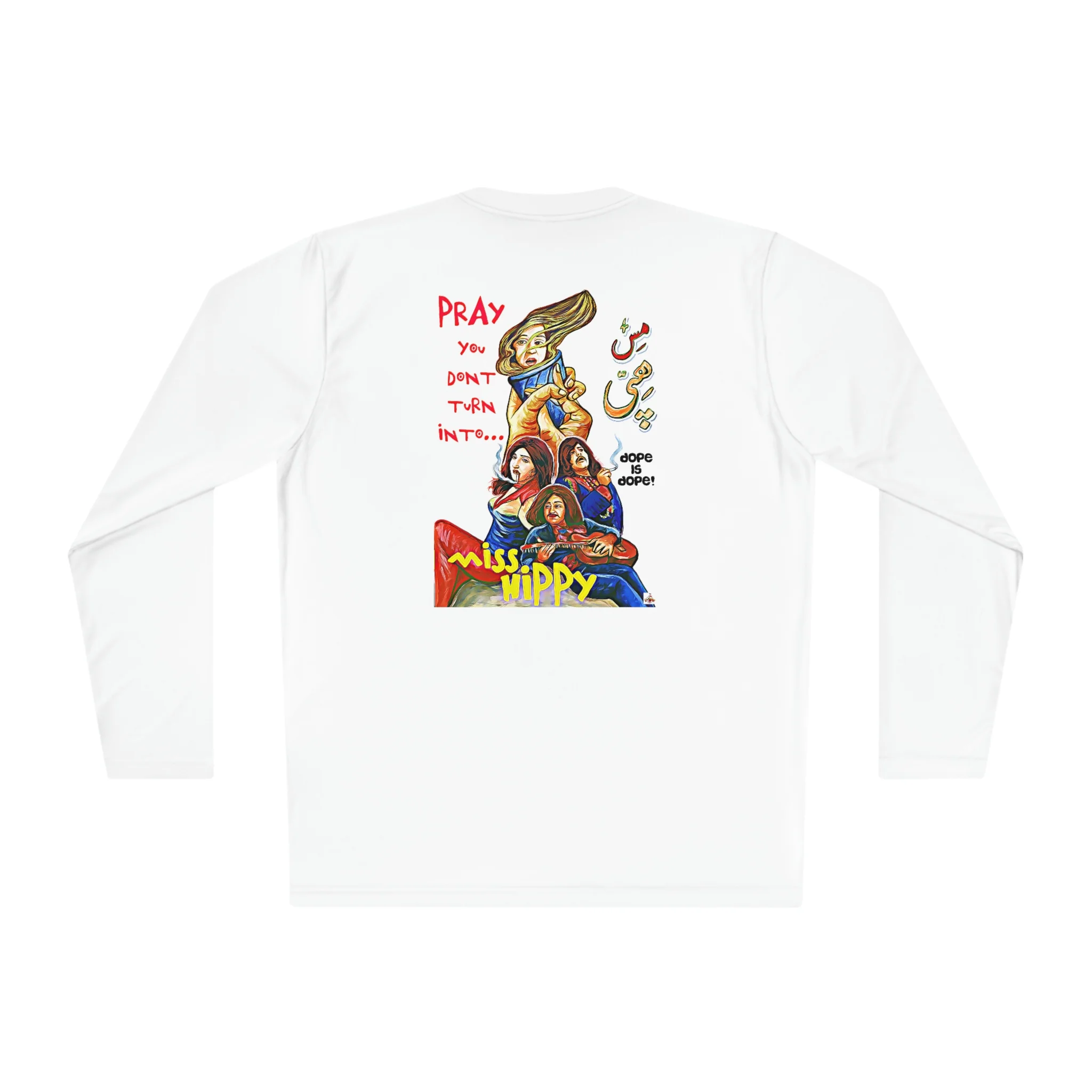 Gay Yaar & Miss Hippy Classic Lollywood - Unisex Lightweight Long Sleeve Tee - Image 2