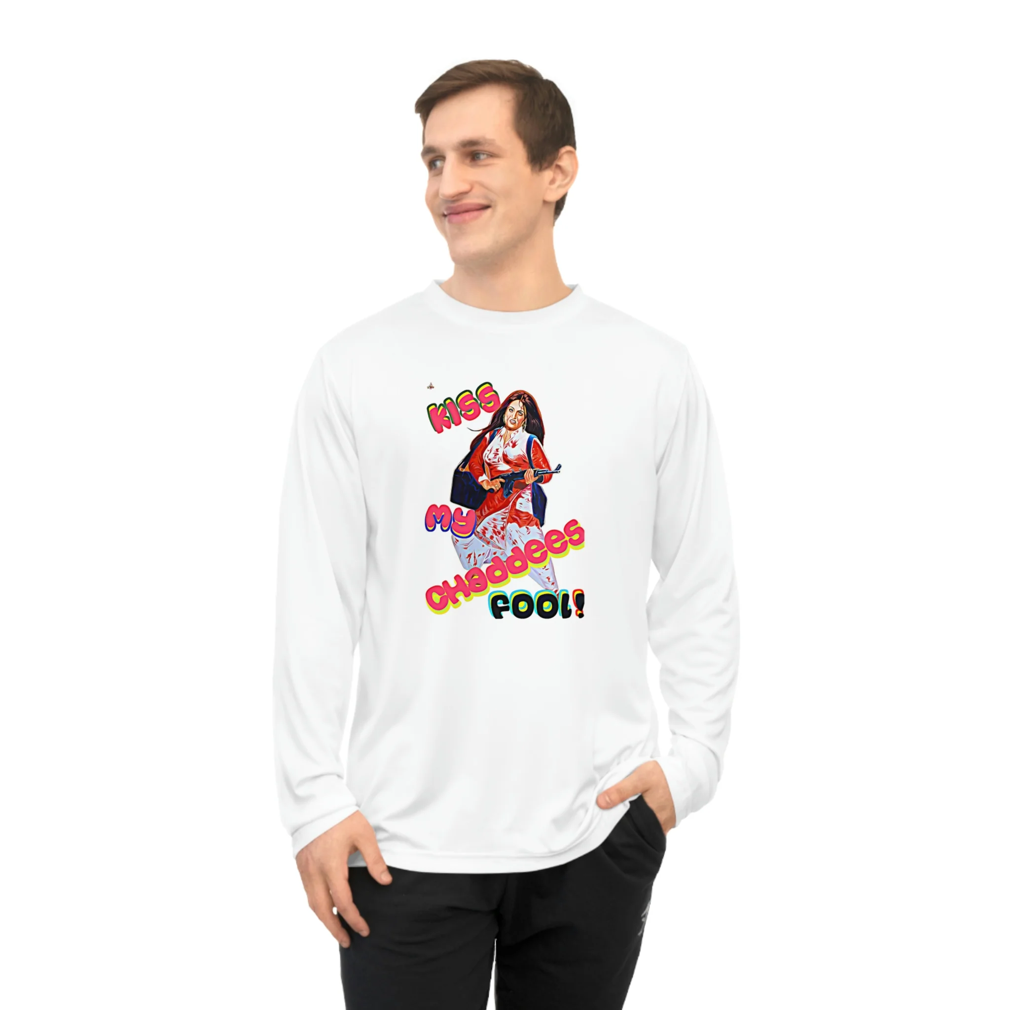 Unisex Performance Long Sleeve Shirt - Image 4