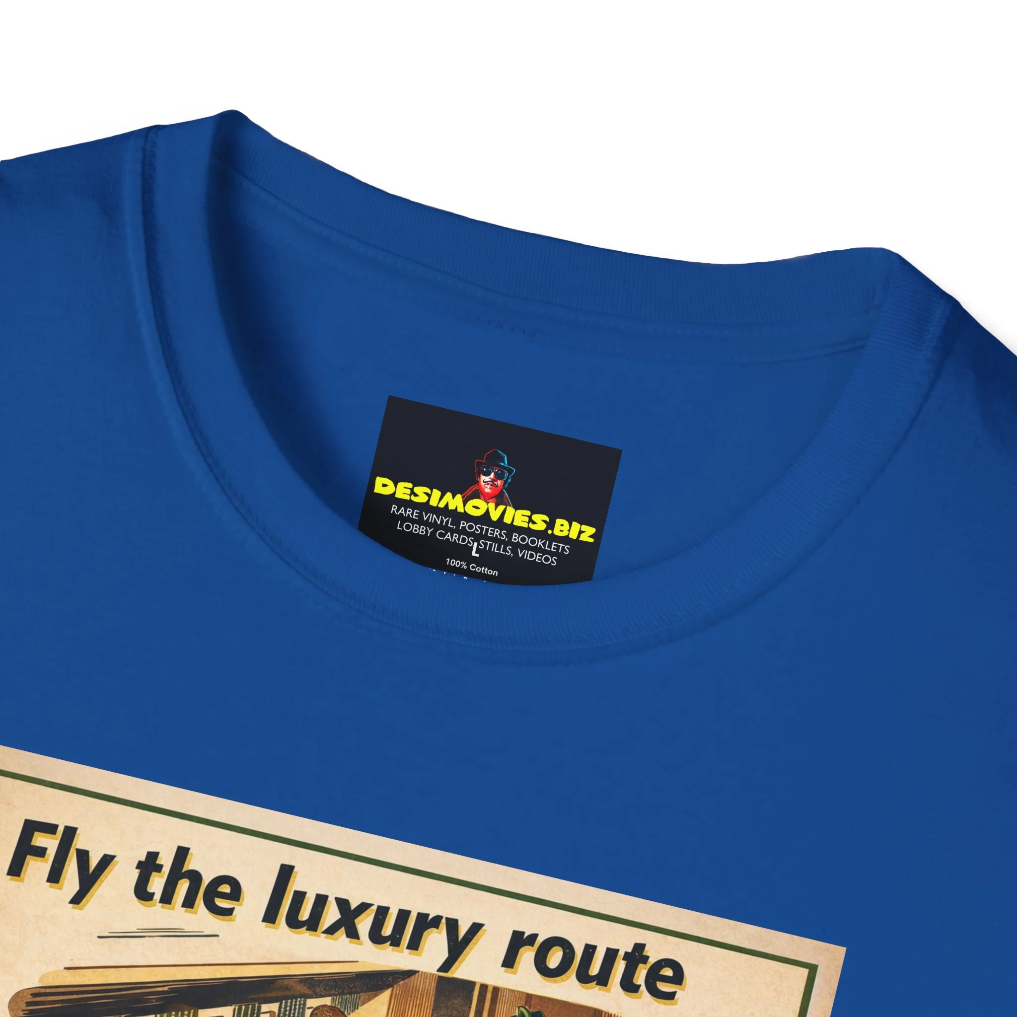 Vintage PIA Airlines Poster T-Shirt — Retro Travel Graphic Tee - Image 15